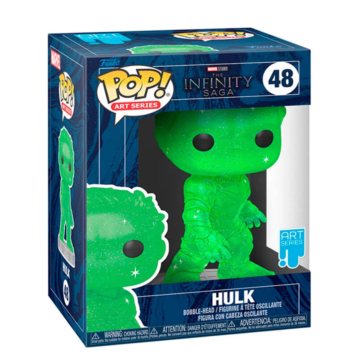 Funko Pop Artist Series Marvel Infinity Saga Hulk image number 0.0