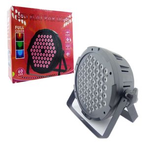 Luz Disco 60 Led Pvc Rgb 5050 Cada Led Rgb Dmx,lcd Con Doble Brazo Caja