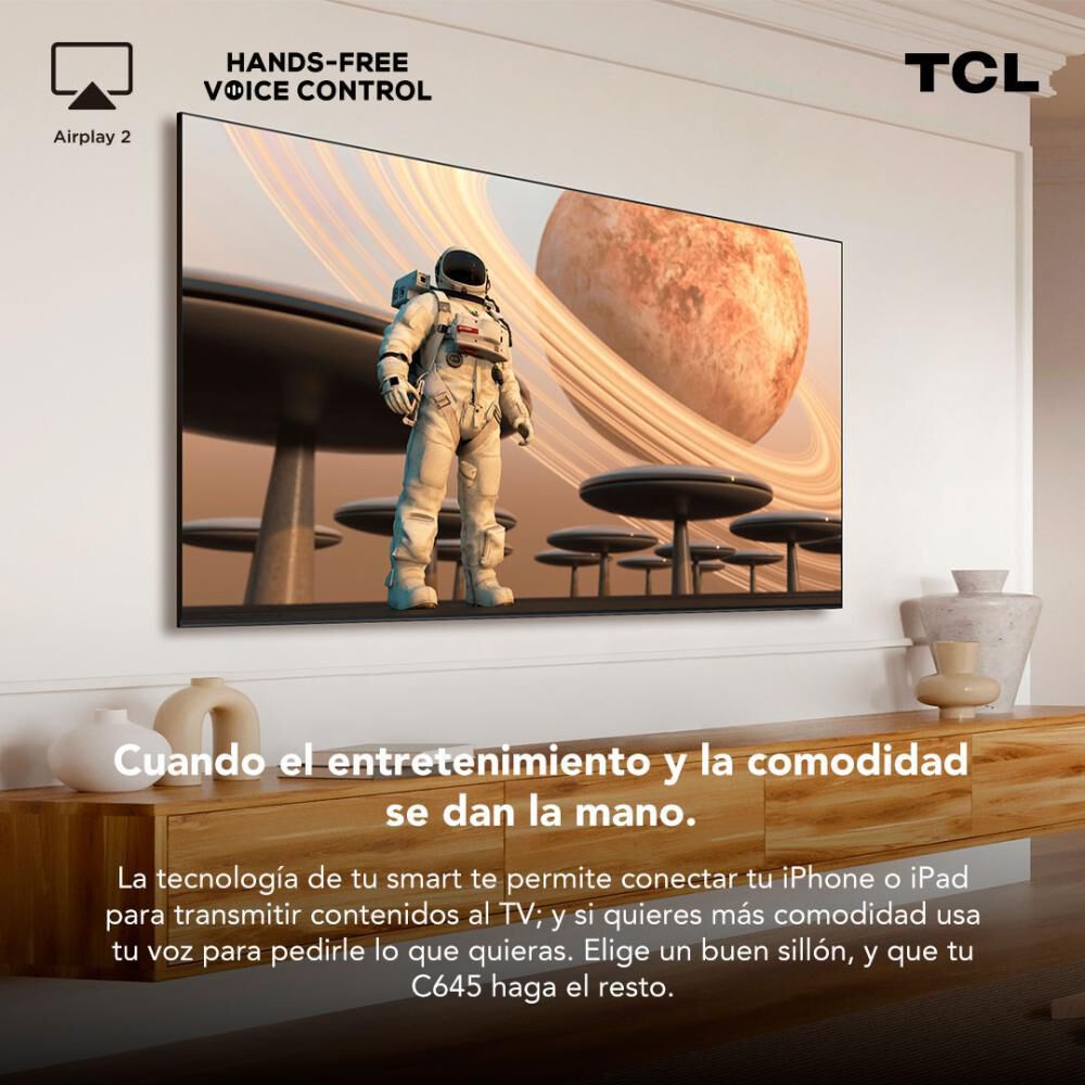 Qled 55" TCL 55C645 / Ultra HD 4K / Smart TV image number 1.0