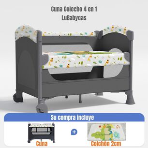 Cuna Colecho Corral 3 En 1 Lubabycas Jirafa