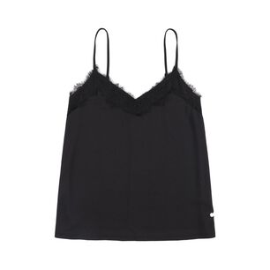 Polera Pabilo Aplicación Encaje Mujer Kimera