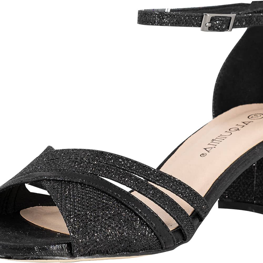 Sandalia De Vestir Khan Negro Alquimia image number 3.0