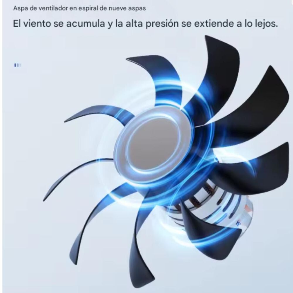 Aire Acondicionado Con Humificador Usb Portatil 3000mah image number 4.0