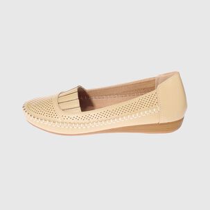 Mocas&iacute;n Beige Modelo Italiano Art. 5ask64239beige