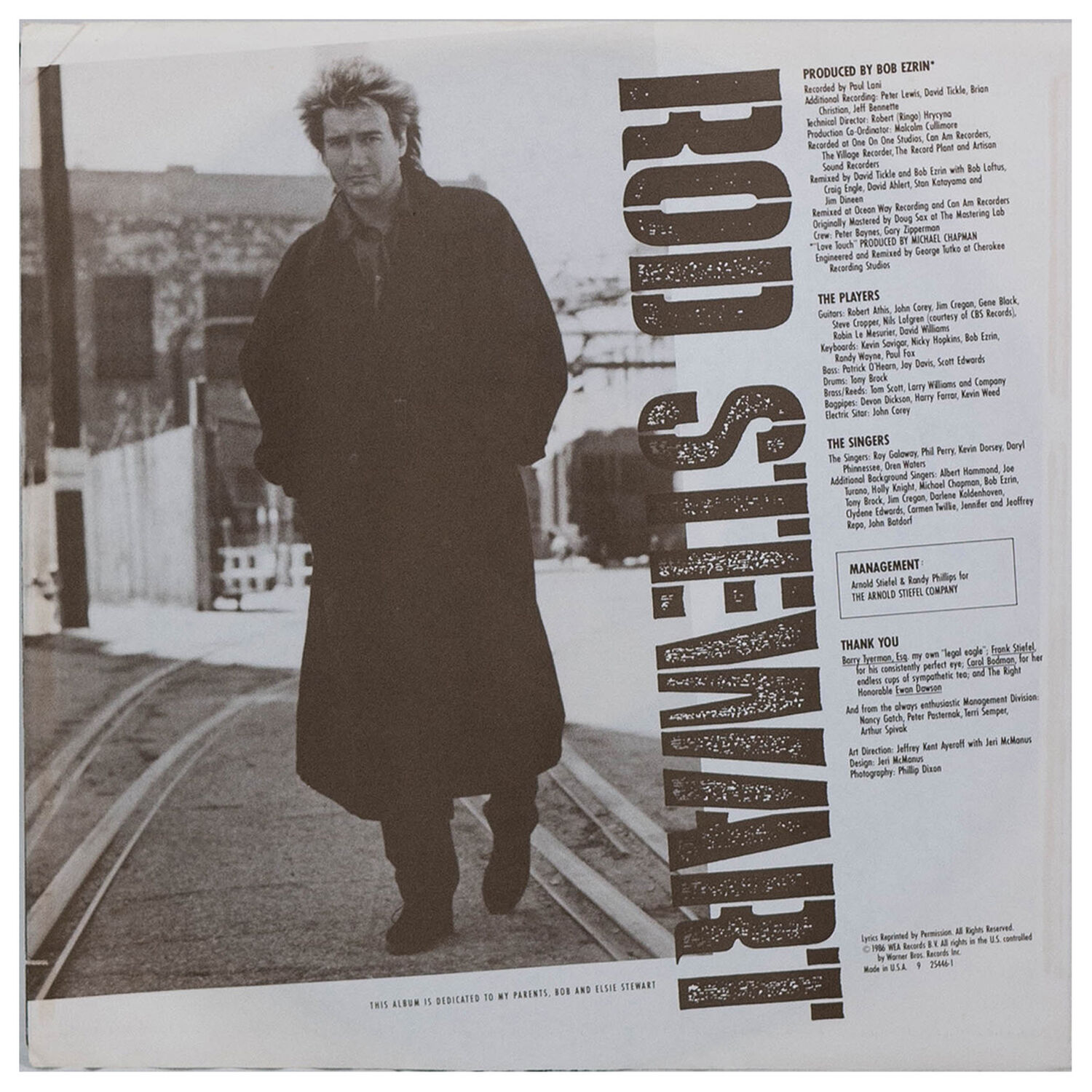 Rod Stewart - Rod Stewart | Vinilo Usado image number 3.0