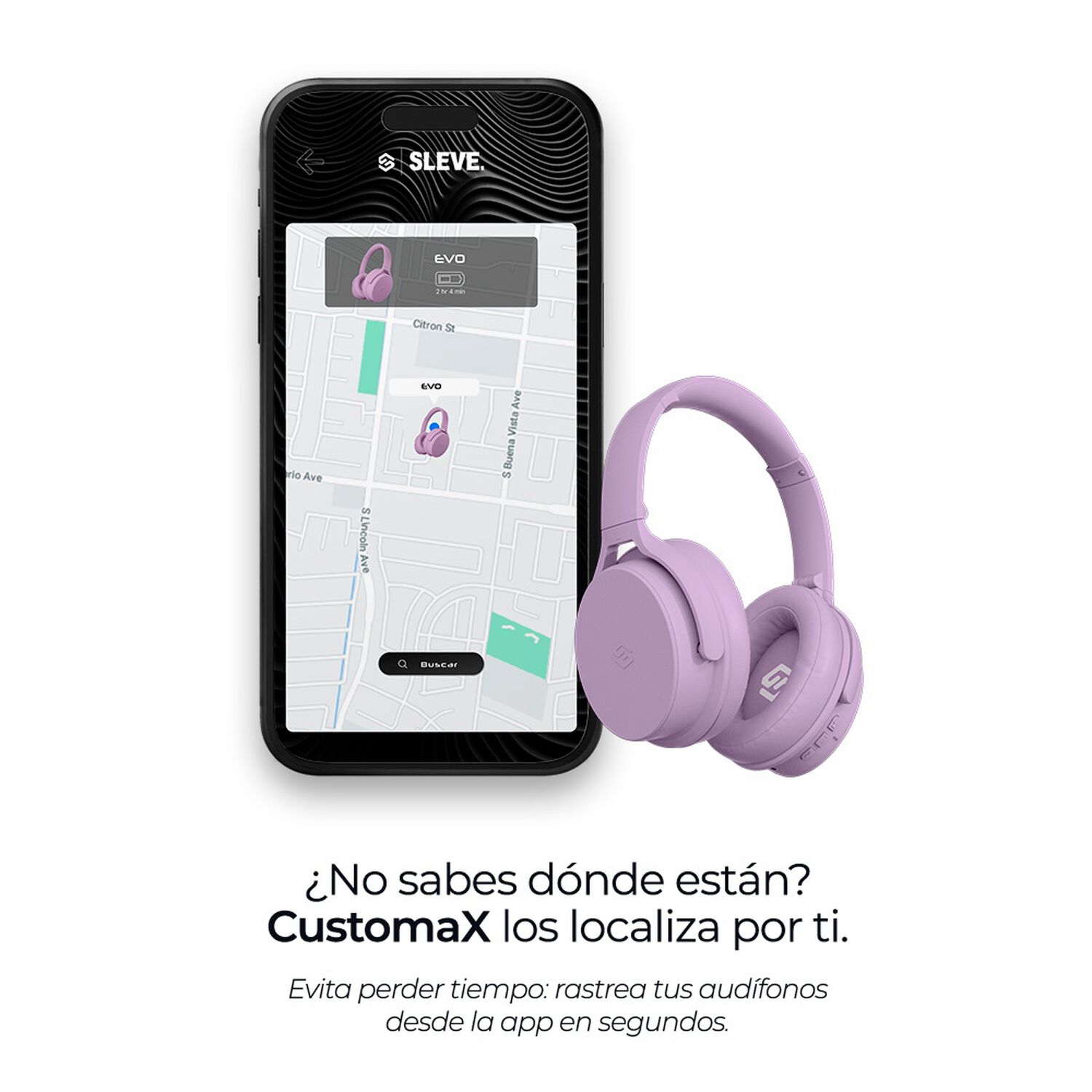 Aud&iacute;fonos Inal&aacute;mbricos Bluetooth Sleve Evo 2gen image number 42.0