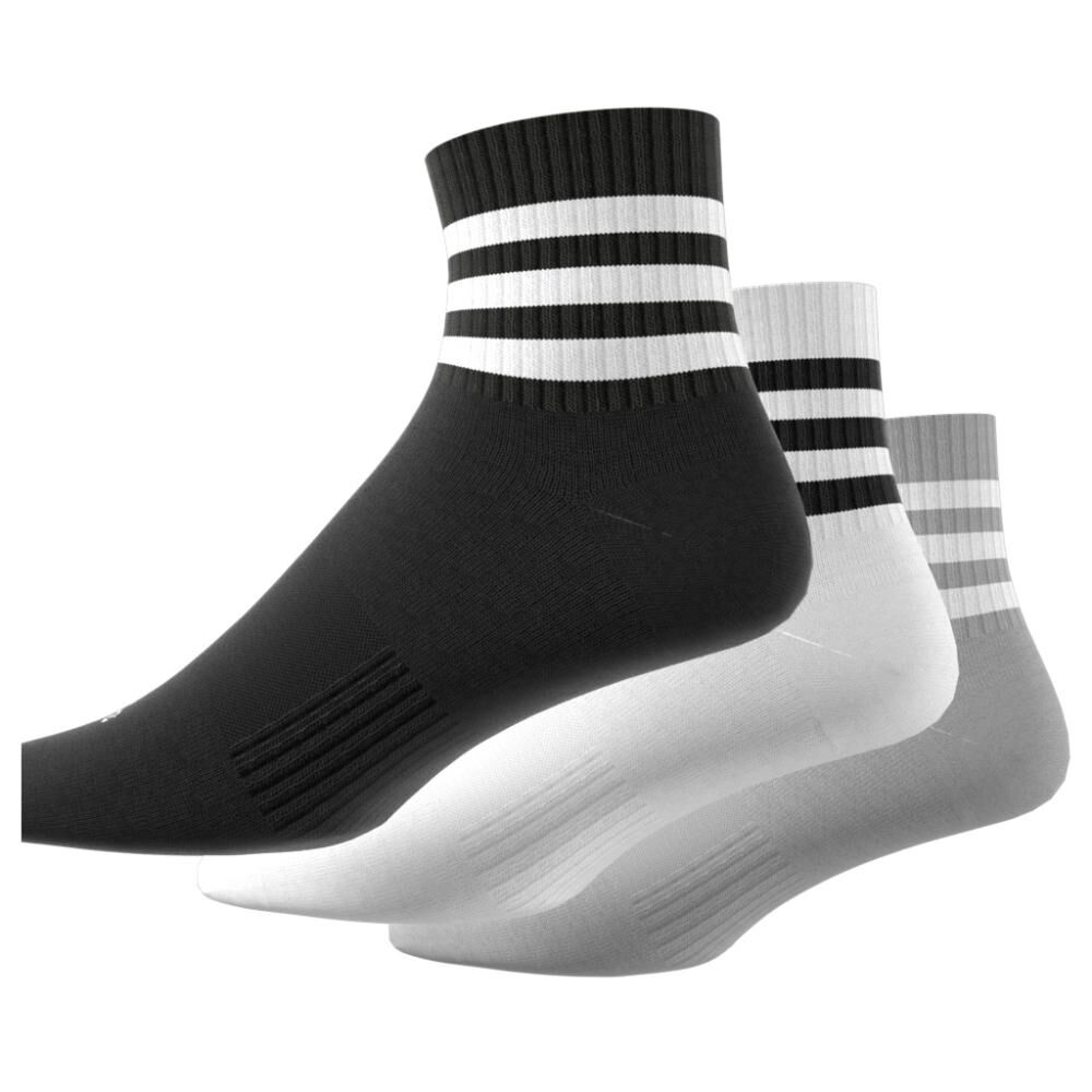 Pack Calcetines Acolchados 3 Tiras Sportswear Corte Bajo Adidas / 3 Pares image number 6.0