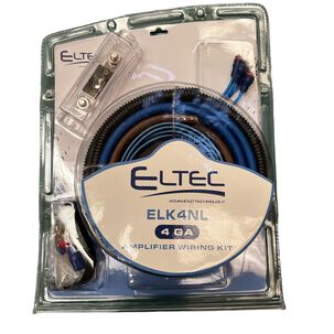 Kit de cables instalación eltec de 4 gauge fusible 100amp