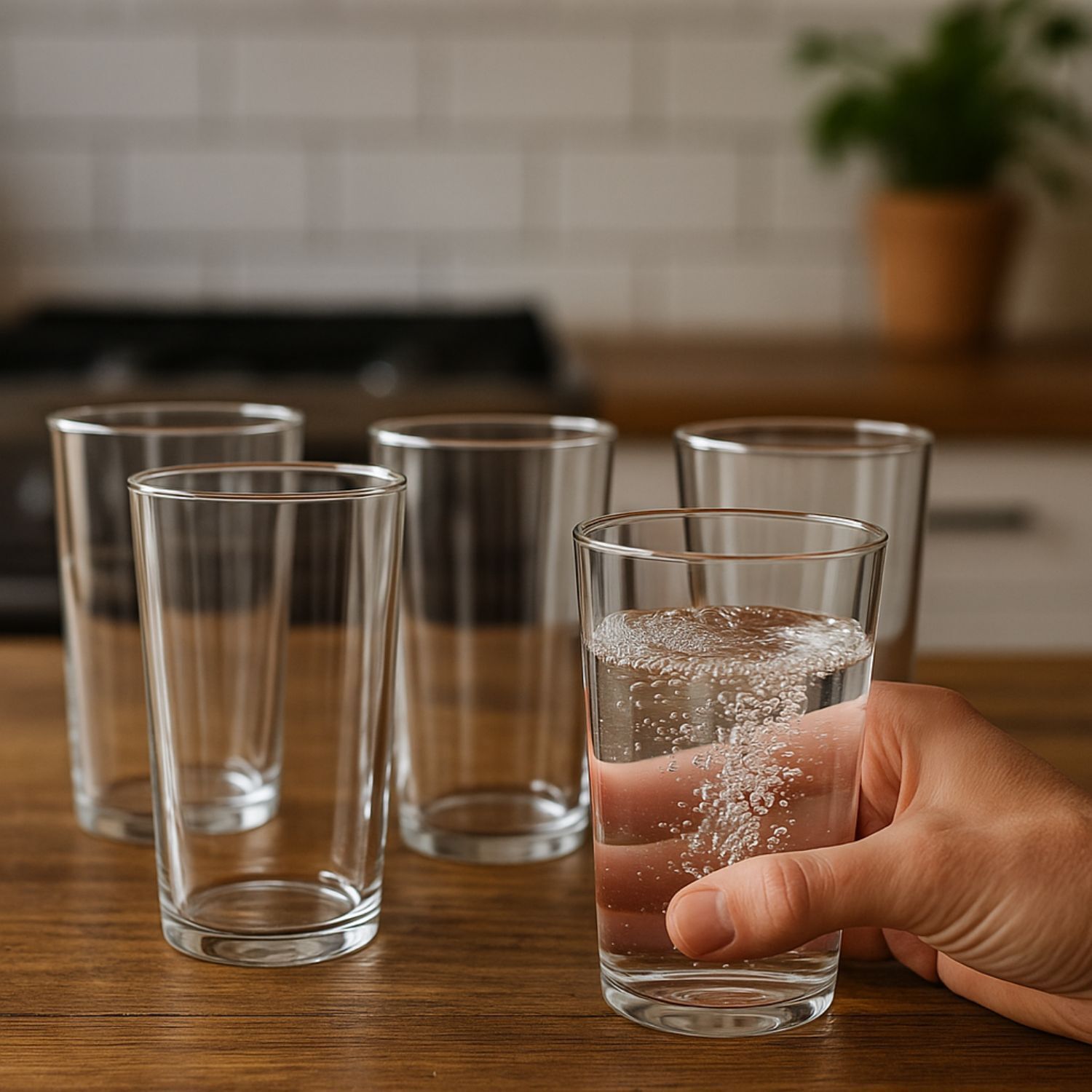 Set 12 Vasos Altos Montecarlo Tragos Bebidas Allegra 340ml image number 4.0
