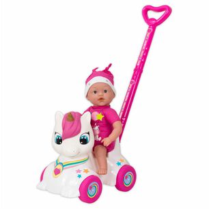Mu&ntilde;eca Con Correpasillos Loko Toys