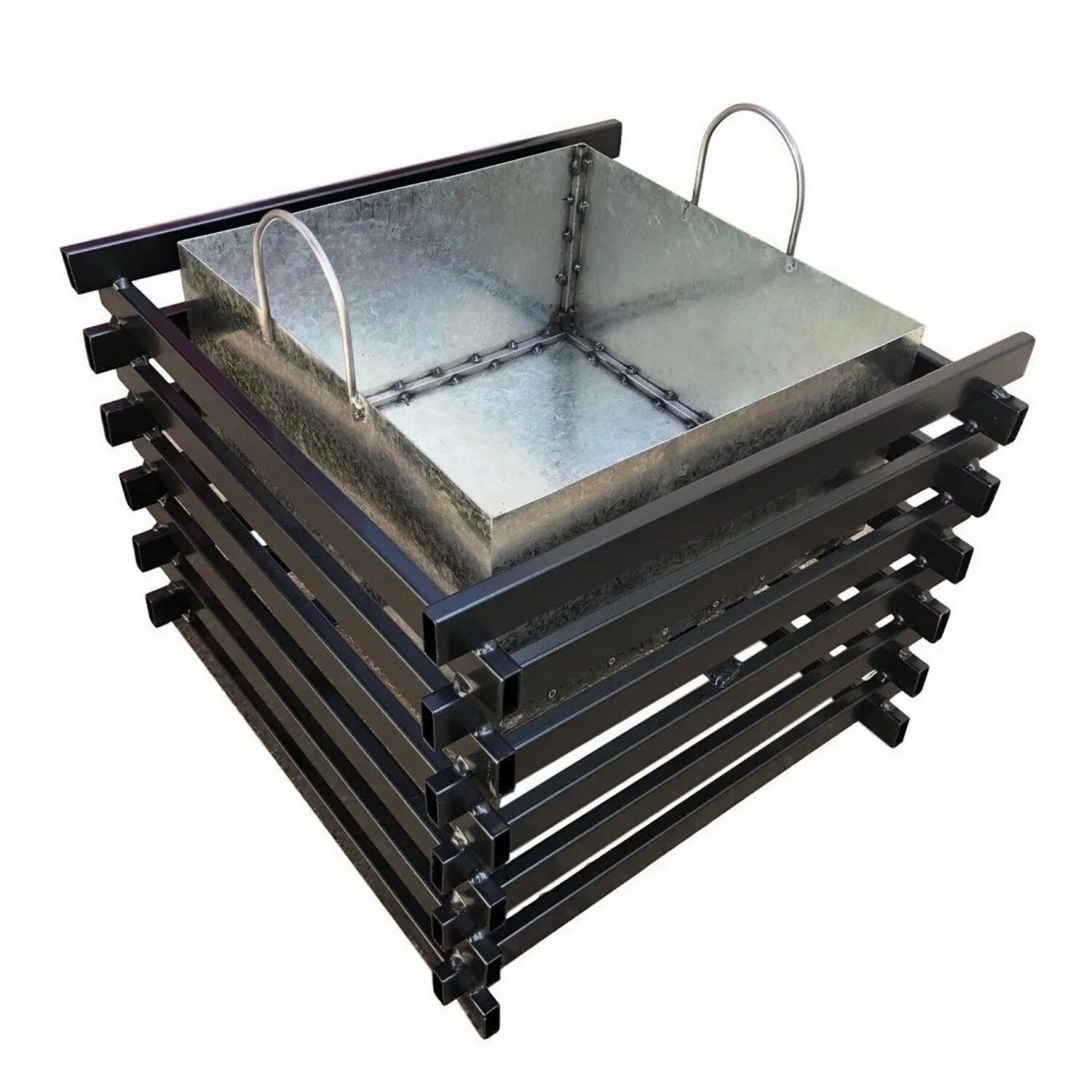 Fog&oacute;n Brasero Fierro Terraza 53x53x45 Cm image number 2.0