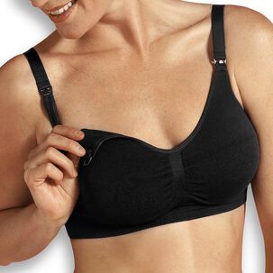 Sostén Lactancia Seamless Negro