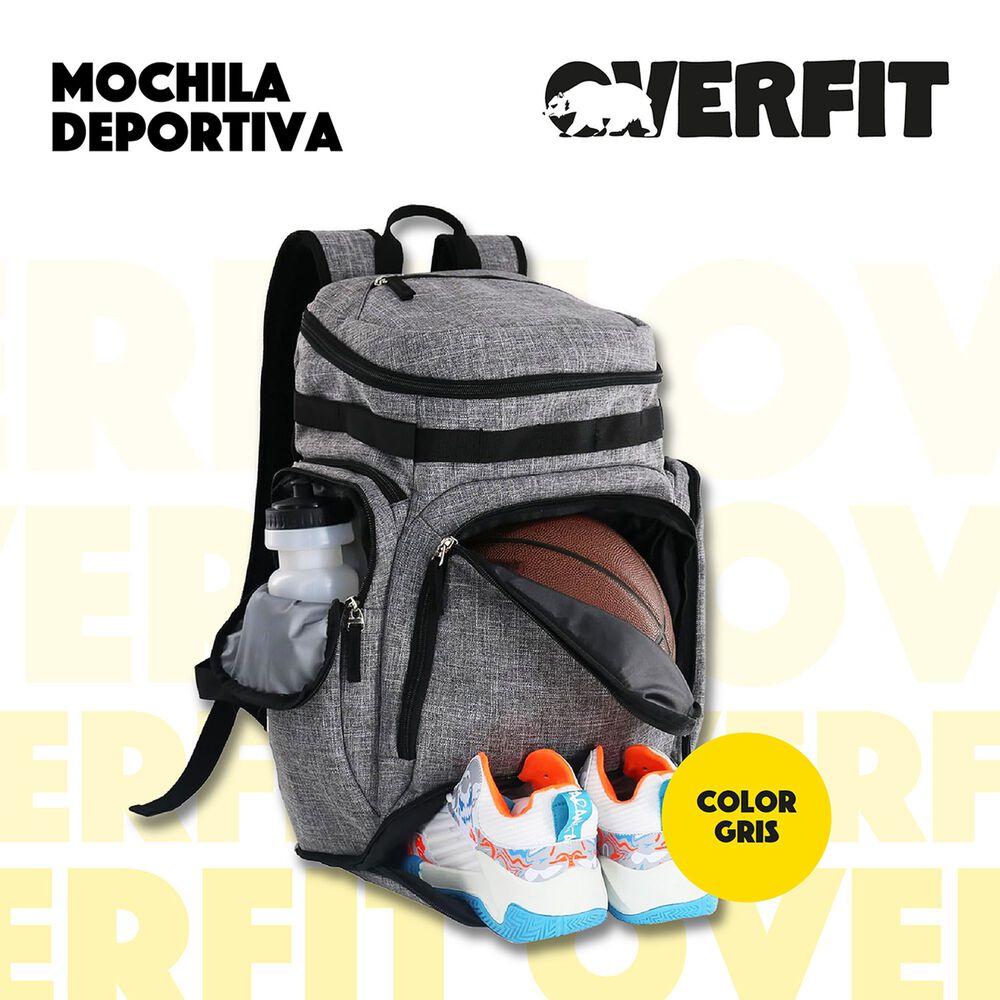 Mochila Deportiva Basketball Edition By Overfit image number 6.0