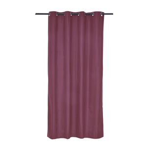Cortina Blackout Argolla 140x220cm Selecta Burdeo