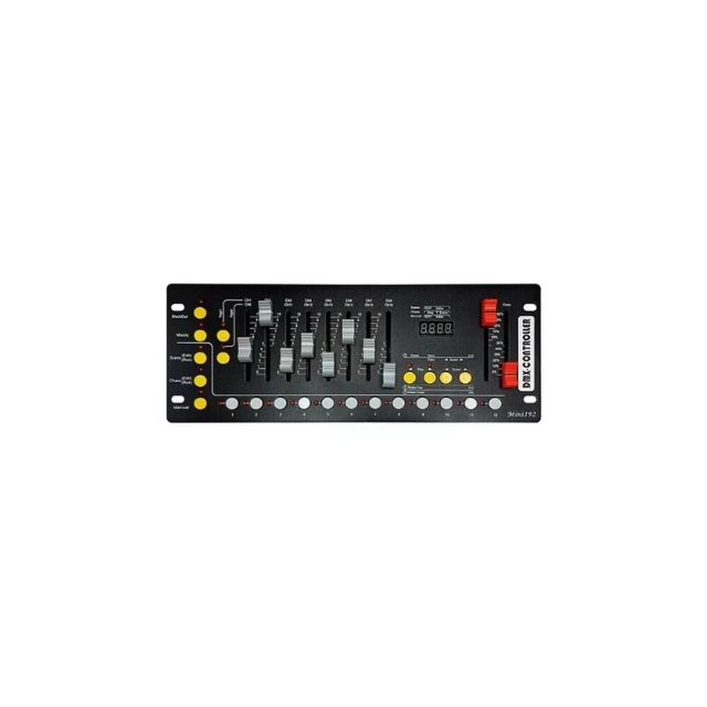 Mini Controlador Dmx Luces Disco Para Dj Con 192 Canales image number 0.0