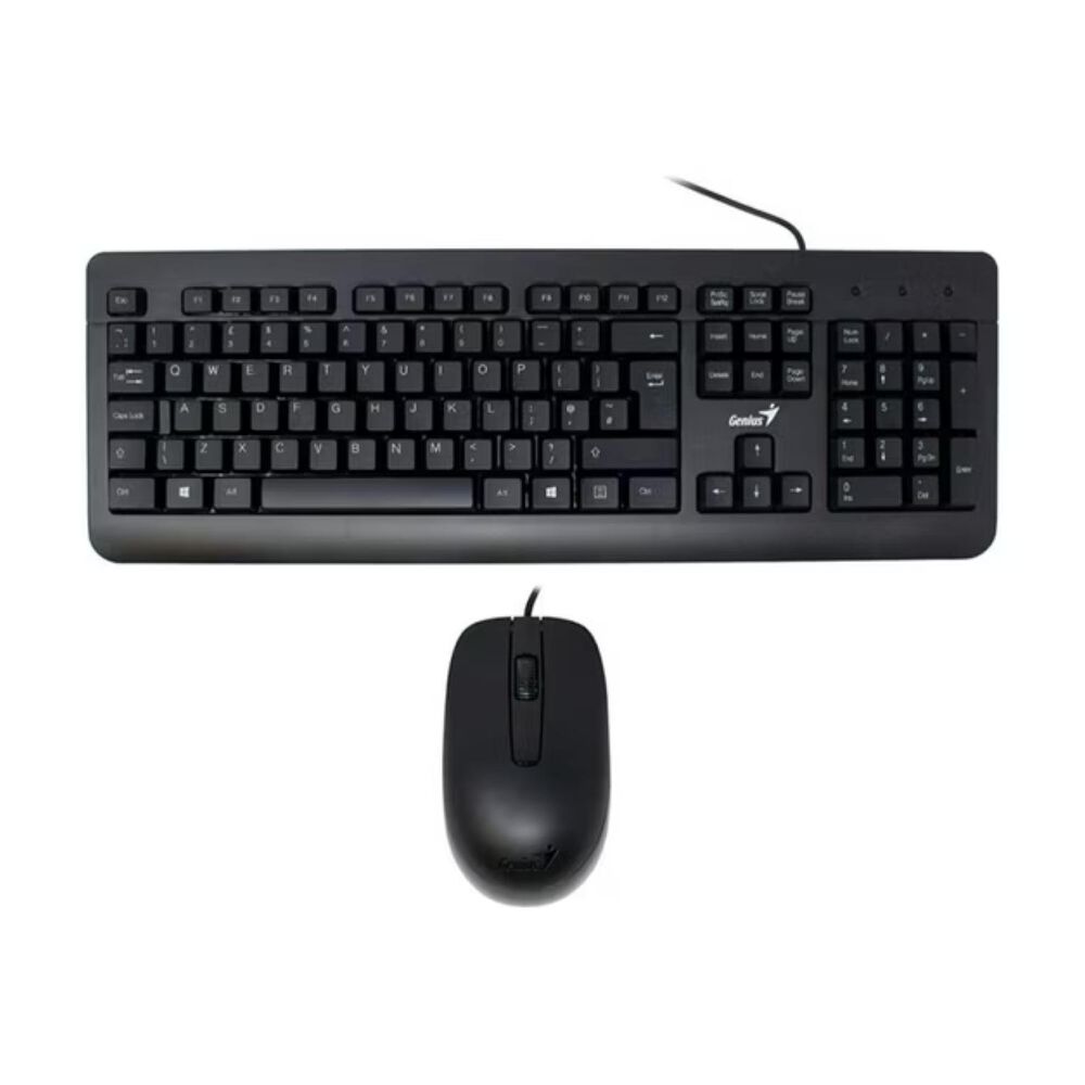 Kit Teclado Y Mouse Alambrico Usb Km-160 Negro image number 3.0