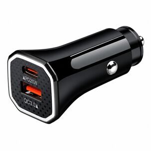 Cargador Auto Carga R&aacute;pida Pd + Qc 38w Usb - Ps
