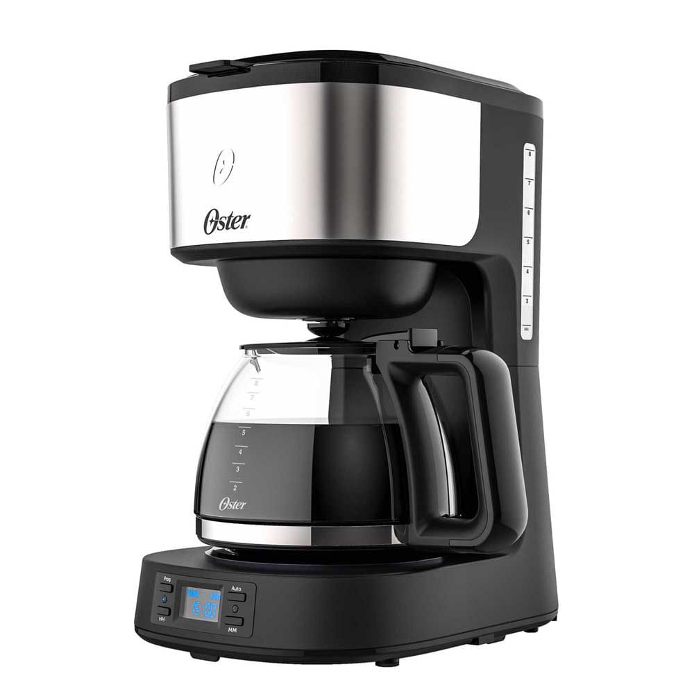 Oster Cafetera Programable 8 Tazas En Acero Inoxidable image number 0.0