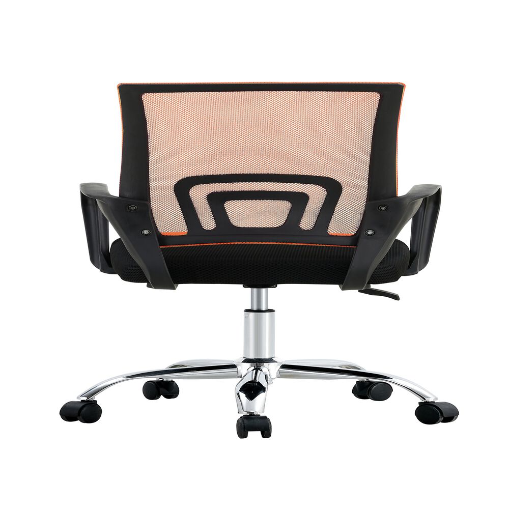 Silla De Oficina Ejecutiva Nueva York Ergonomica Respaldo Malla Naranja Bm-520mo Arthome image number 4.0