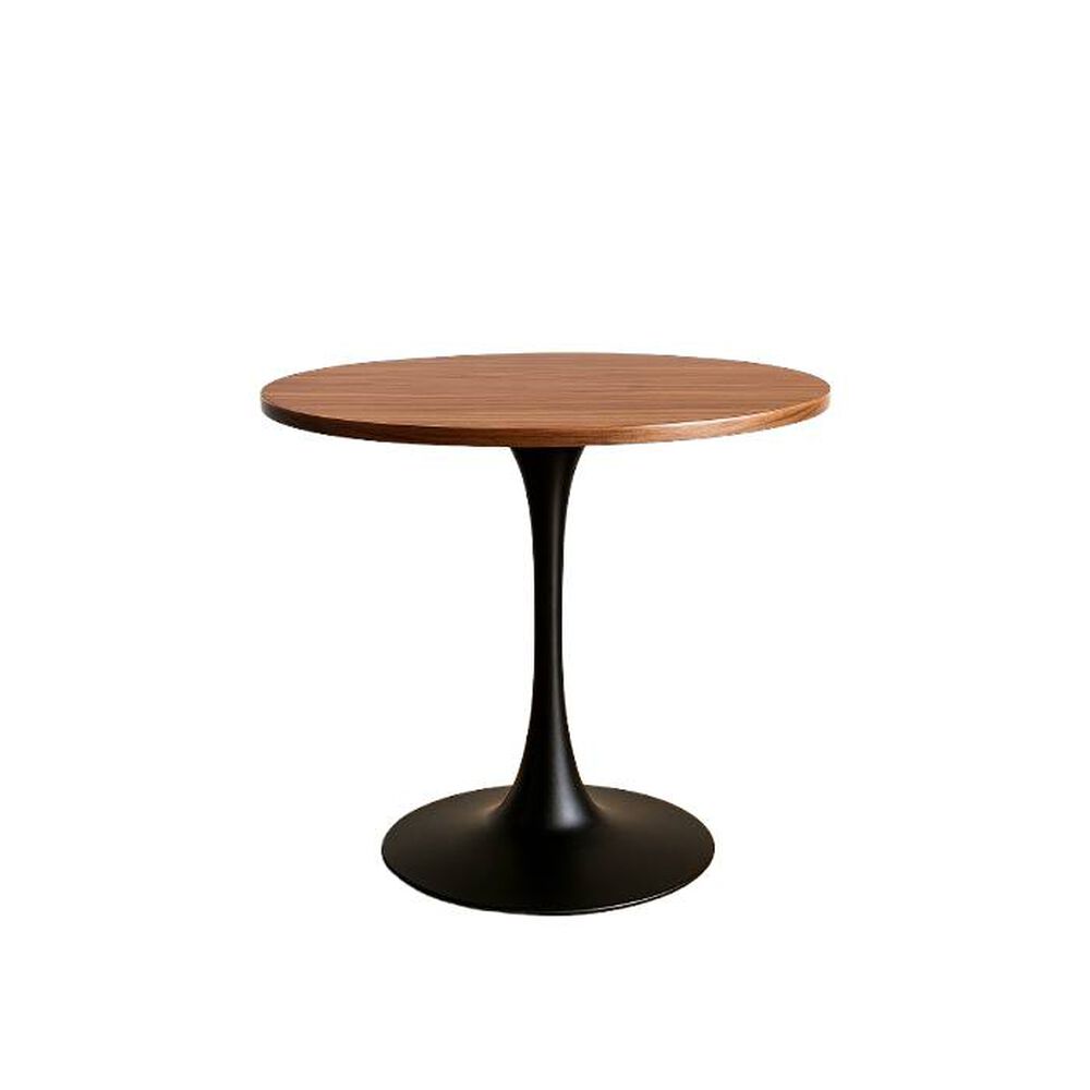 Mesa Tulip 120cm Walnut-black image number 0.0