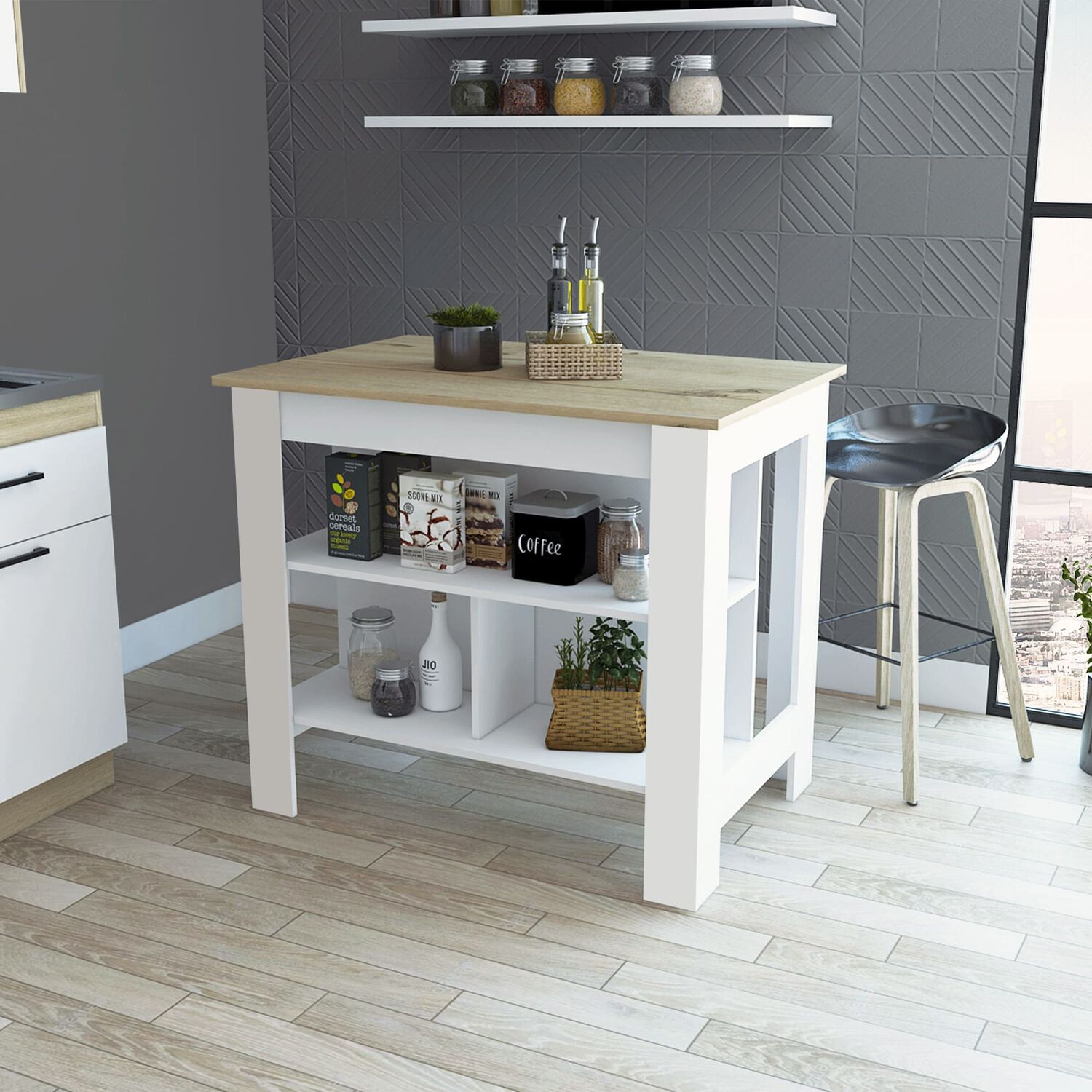 Isla De Cocina 103x70x90 Cm Fm-009 image number 6.0