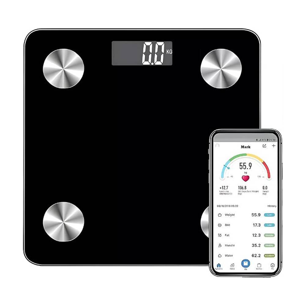 Balanza Pesa Ba&ntilde;o Usb Digital Bluetooth Recargable 180kgs image number 3.0