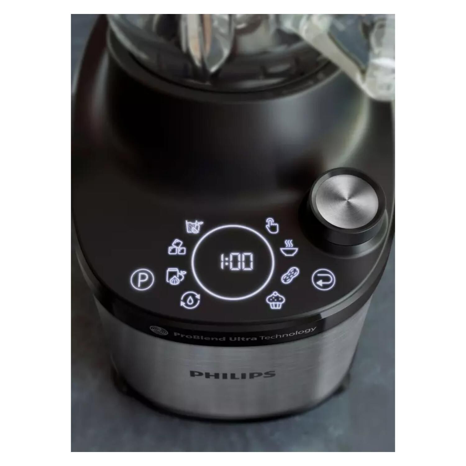Licuadora Vaso Vidrio 1800ml Alta Velocidad Hr3760/00 Philips image number 2.0