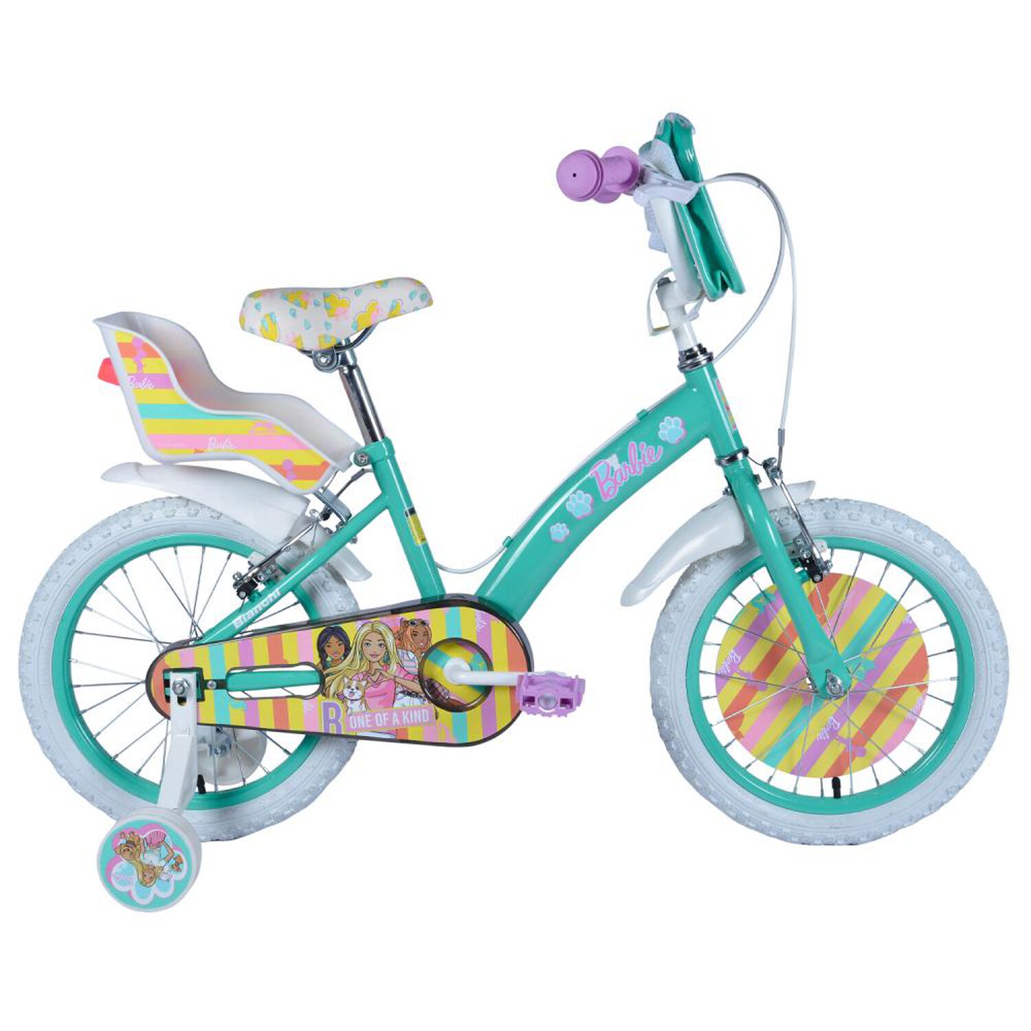 Bicicleta Infantil Bianchi Barbie 16 / Aro 16 image number 0.0