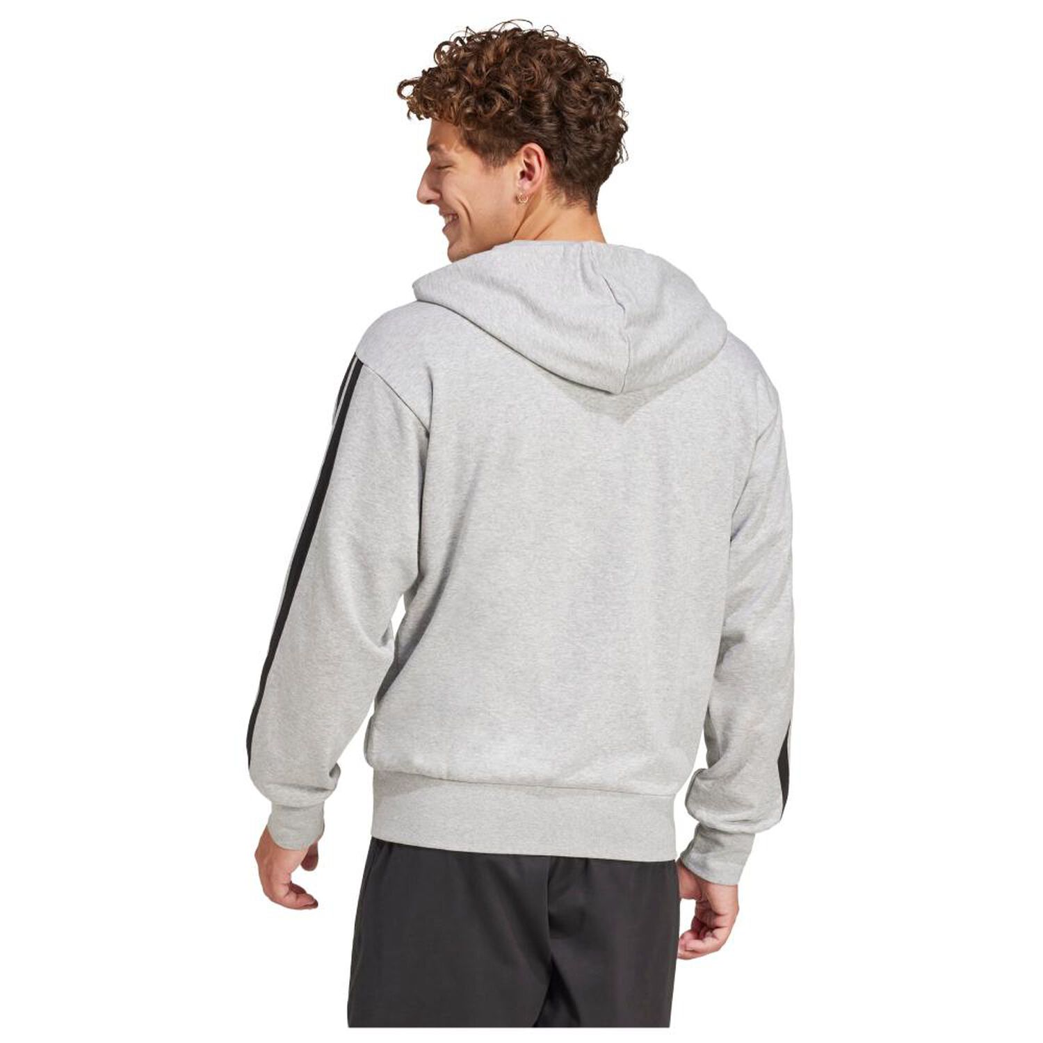 Poler&oacute;n Deportivo Hombre Adidas M 3s Ft Fz Hd image number 2.0