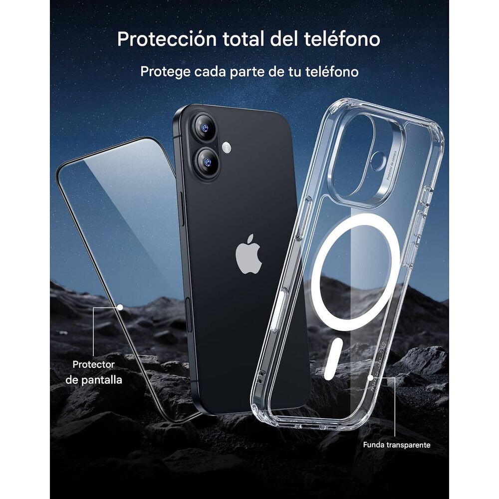 Para Iphone 17 - Pack: Carcasa Magsafe + Vidrio Templado image number 5.0