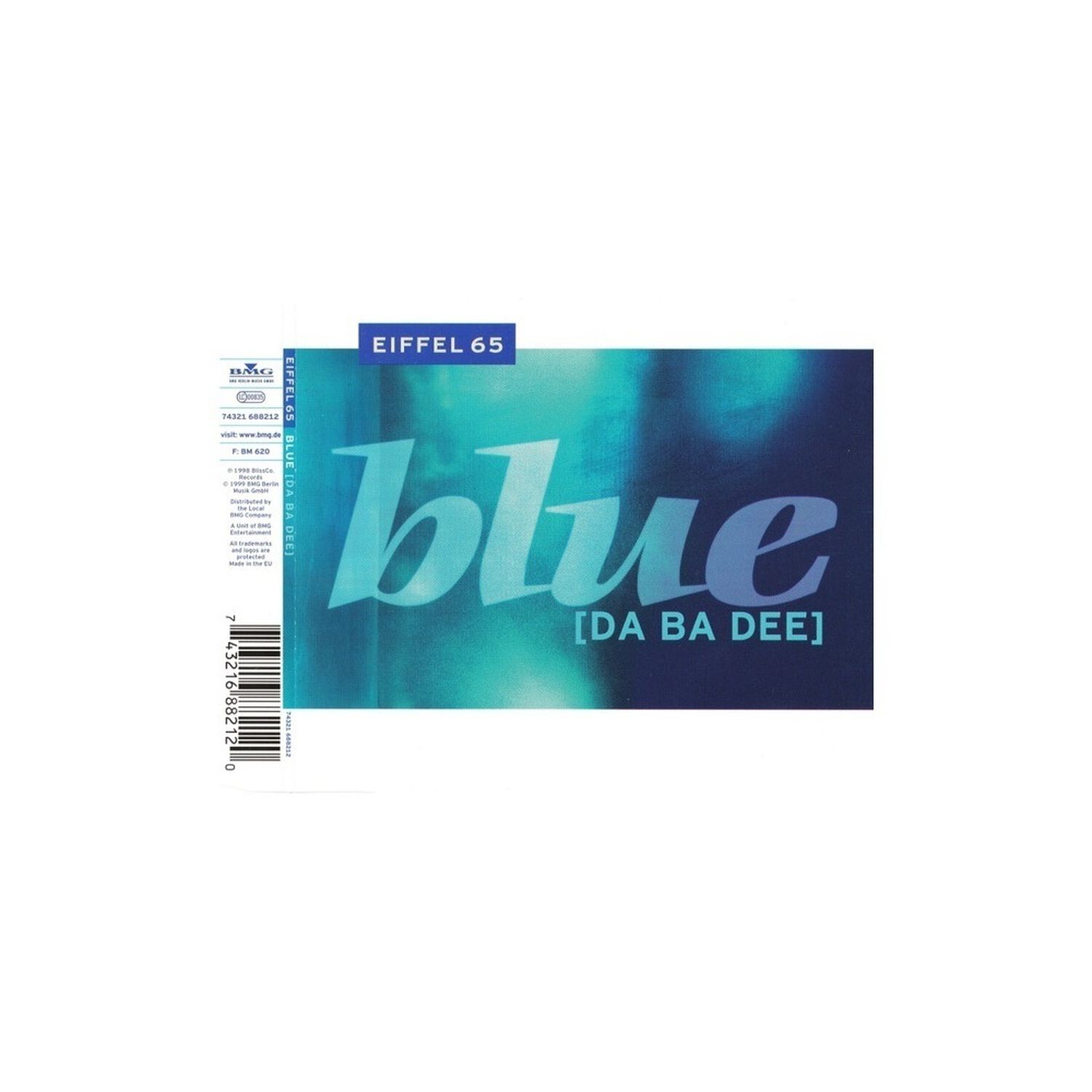 Eiffel 65 - Blue (da Ba Dee) | Cd Single Usado image number 0.0