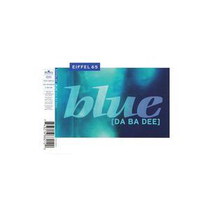 Eiffel 65 - Blue (da Ba Dee) | Cd Single Usado