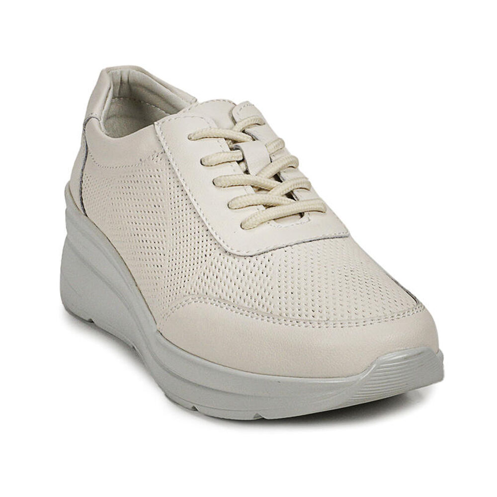 Zapatilla Cuero Garazi Beige image number 2.0