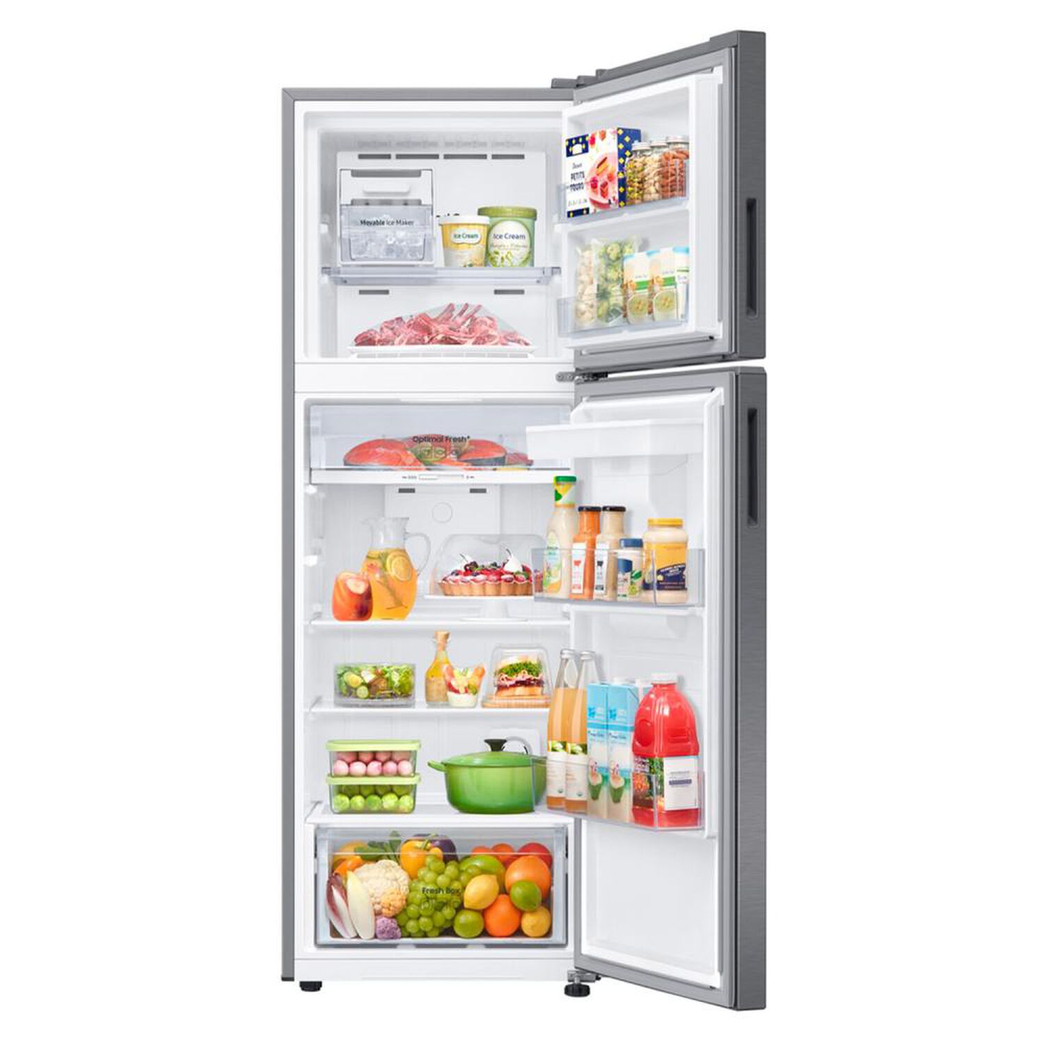 Refrigerador Top Freezer Samsung RT35CG5540S9ZS Space Max / No Frost / 345 Litros / E image number 1.0