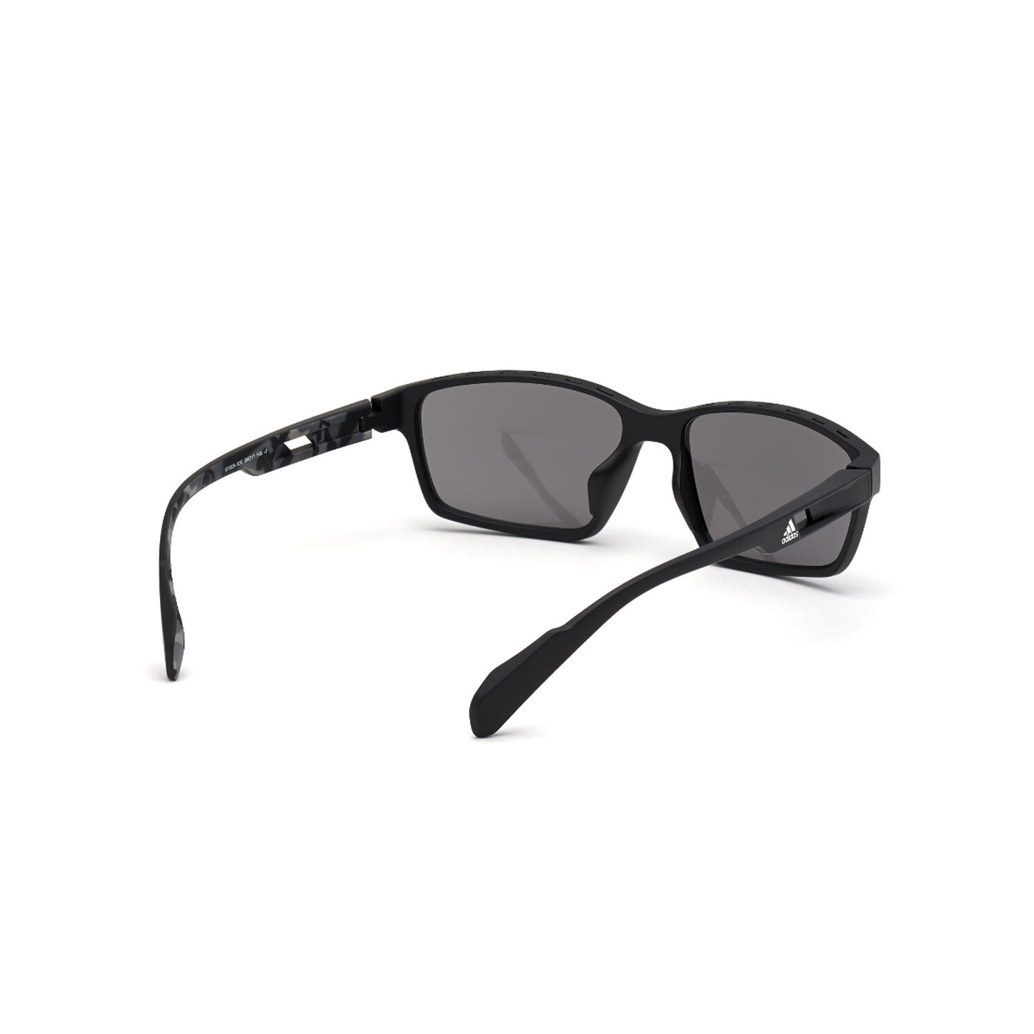 Lentes De Sol Matte Black Espejados Adidas Sport image number 5.0