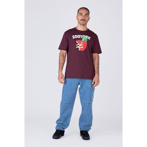 Polera Manga Corta Cuello Redondo Hombre Zoo York