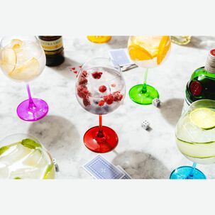 Set De Copas Gin Fta Tallo Color / 6 Piezas