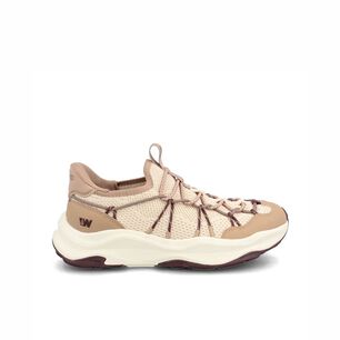 Zapatilla Mujer Weinbrenner Java Lite Korda Es Beige