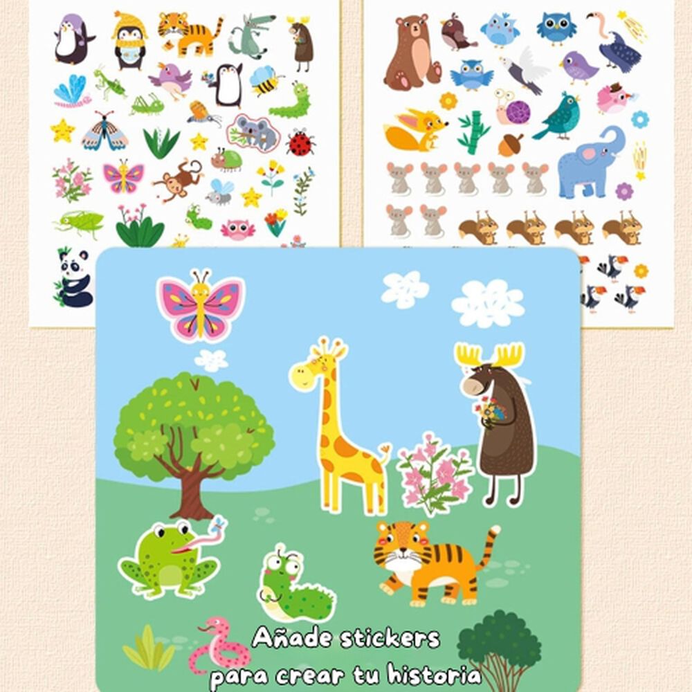 Libro Mágico Cuaderno Didáctico Niños Para Pintar Con Agua image number 3.0