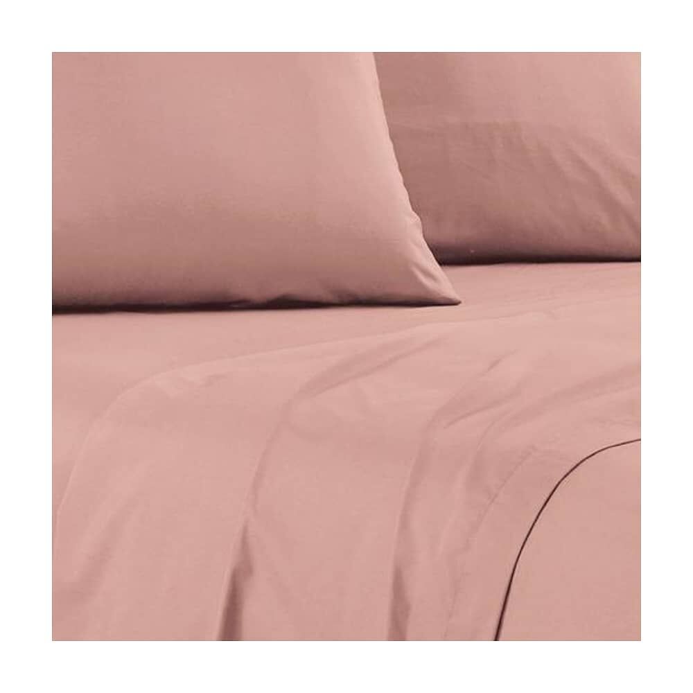 Sabana Andes Microfibra Lisa Rosa King image number 0.0