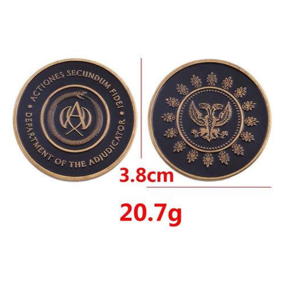 Pack Monedas John Wick Hotel The Continental & Adjudicator image number 3.0
