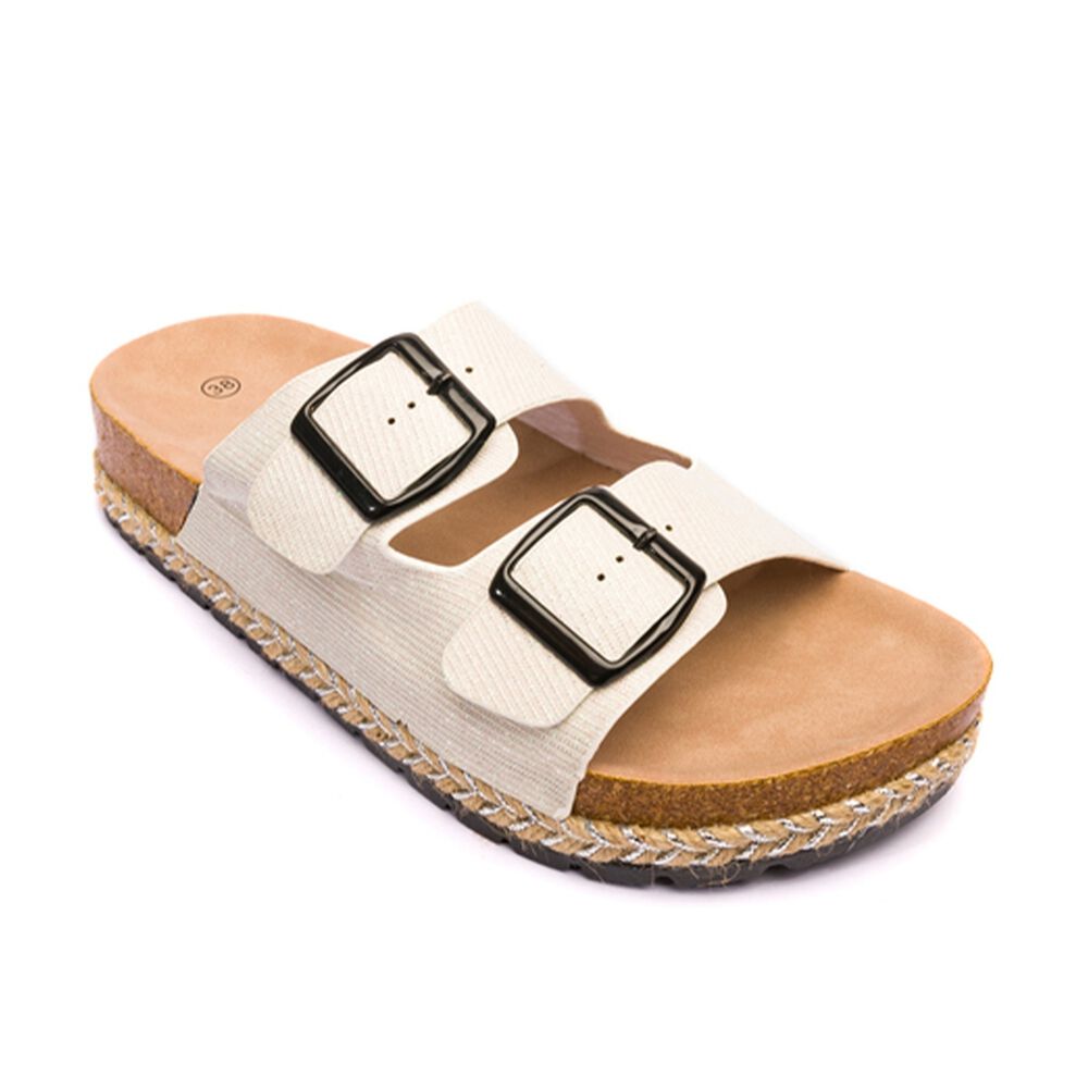 Sandalia Mujer Blanco Gurami Chancleta image number 2.0