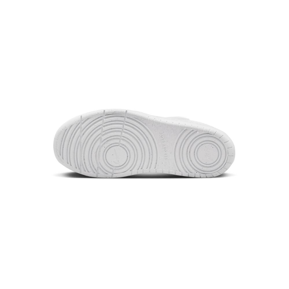 Zapatilla Urbana Unisex Nike Court Borough Low Recraft Blanco image number 4.0