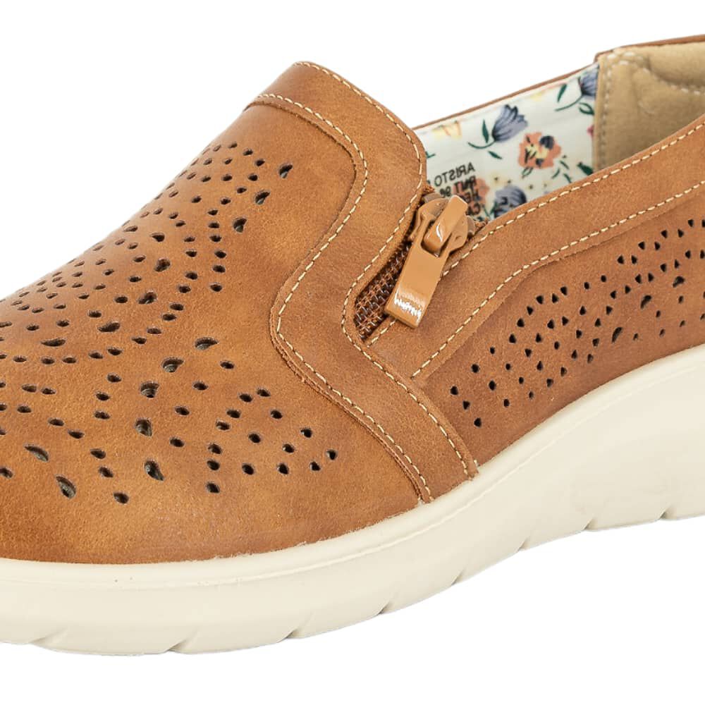 Mocasin Nuvia Caramelo Passer image number 3.0