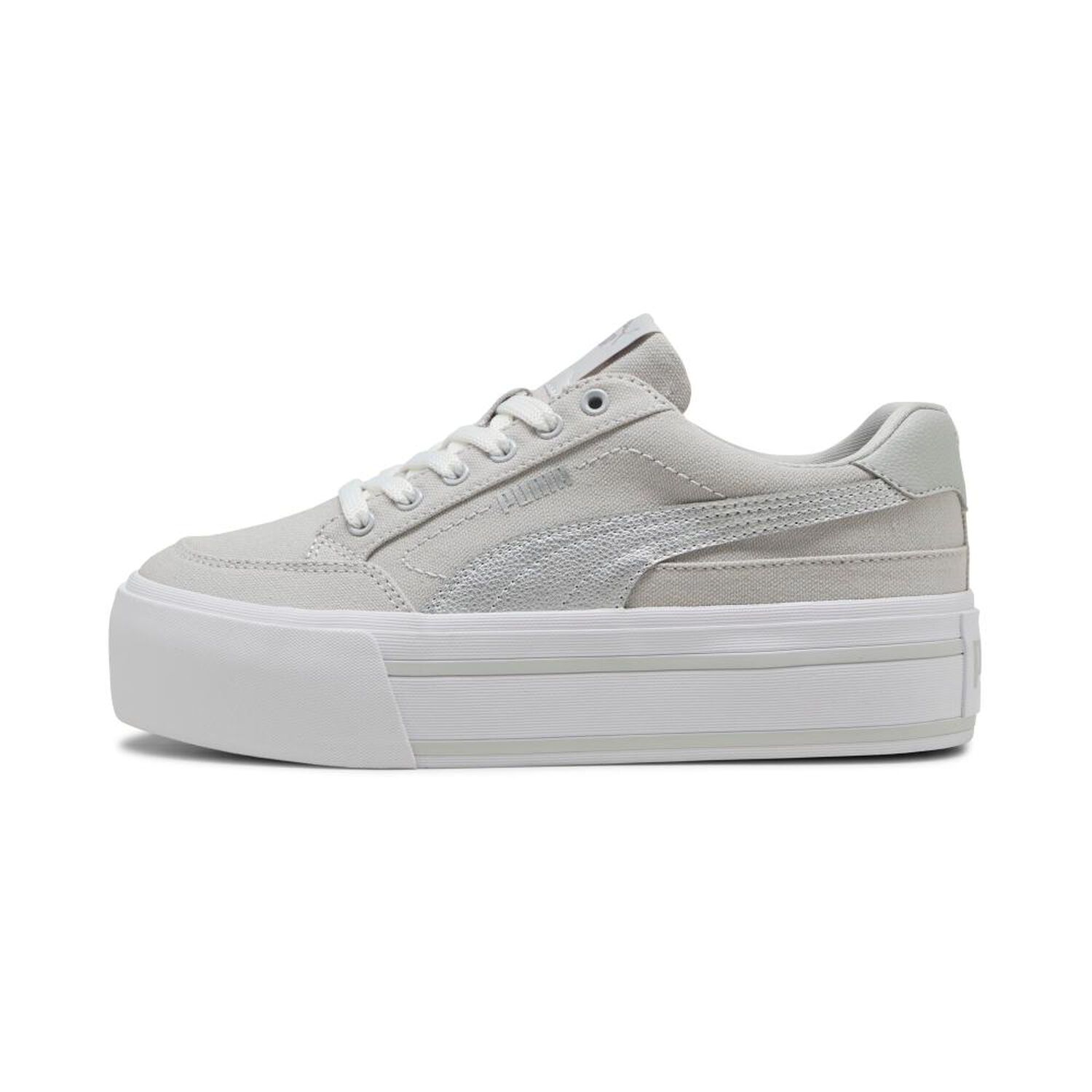 Zapatilla Urbana Mujer Puma Court Classic Vulc Fs Platform Wns Gris image number 0.0