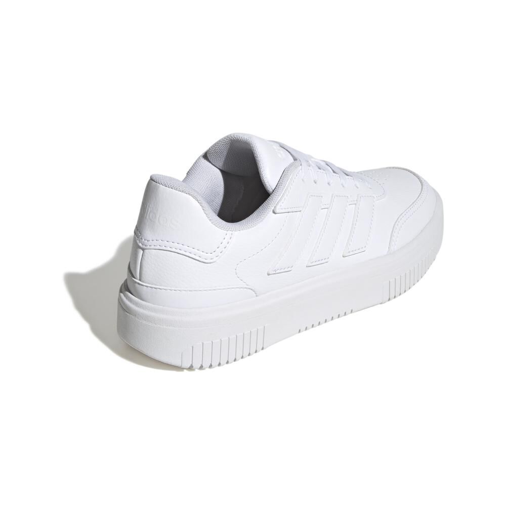 Zapatilla Urbana Mujer Adidas Courtblock Blanco image number 2.0