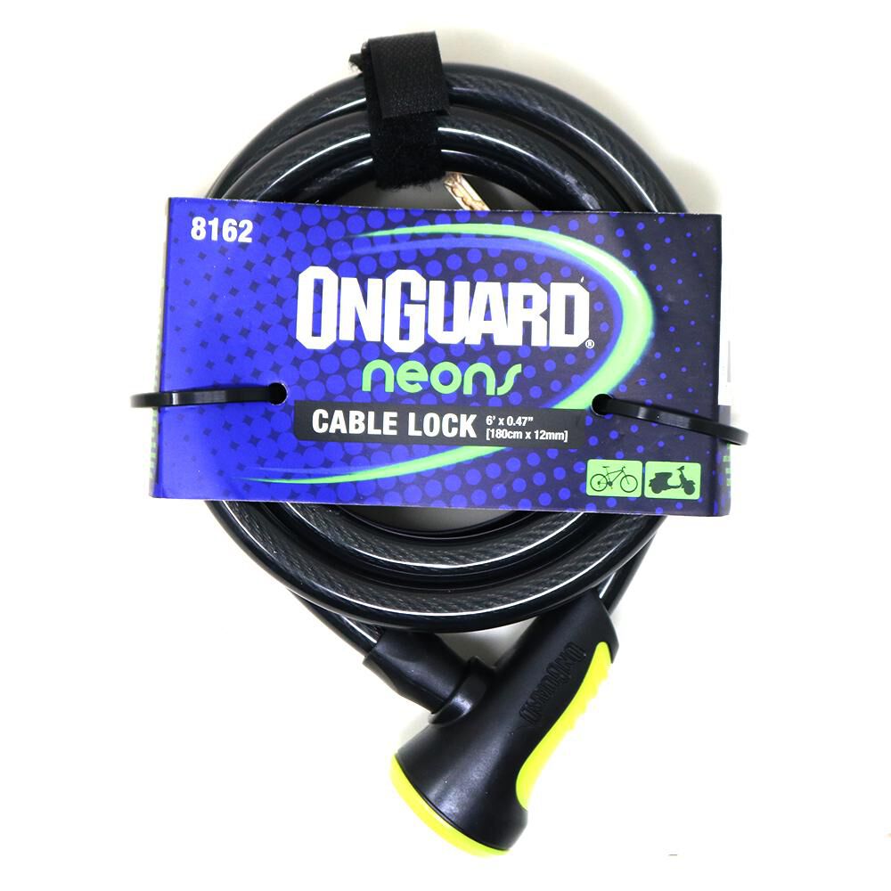 Candado Onguard Llave Espiral Ns 180cmx12mm image number 1.0