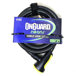 Candado Onguard Llave Espiral Ns 180cmx12mm