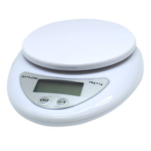 Pesa Hasta 5 Kilos Blanco Datacom Pronobel