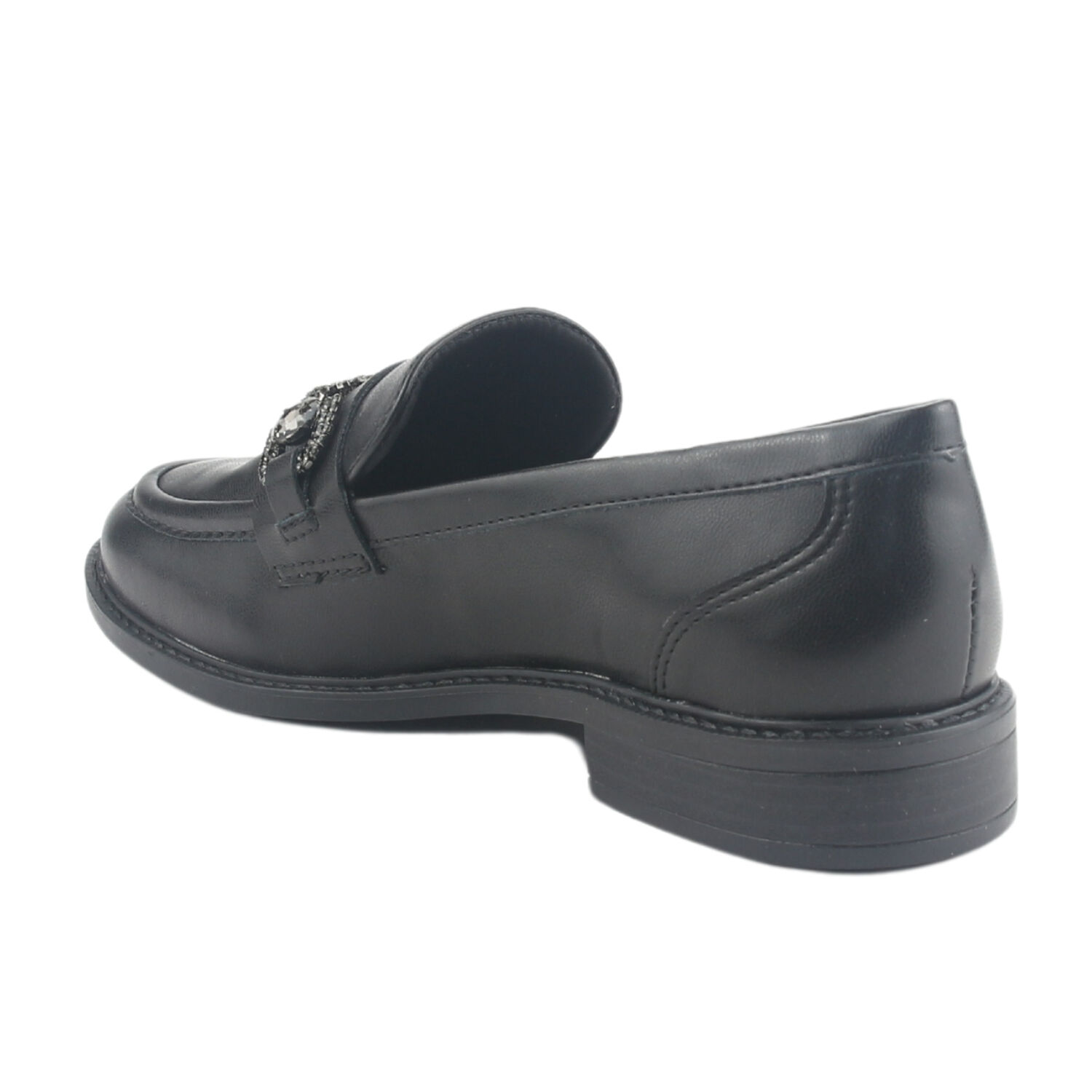 Mocasin Via Marte Mujer 077-004-01 Negro Casual image number 3.0